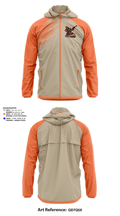 Moonshine Mafia 37454140 Windbreaker - 1