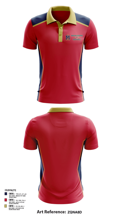 Short Sleeve Performance Polo, Madison Academic Magnet School Volleyball, Women's Volleyball, Teamtime, Team time, sublimation, custom sports apparel, team uniforms, spirit wear, spiritwear, sports uniforms, custom shirts, team store, custom team store, fundraiser sports, apparel fundraiser