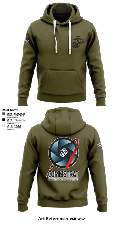 MCRDPI COMMSTRAT 84265949 Hoodie - 4