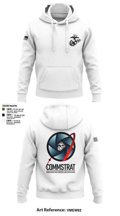 MCRDPI COMMSTRAT 84265949 Hoodie - 5