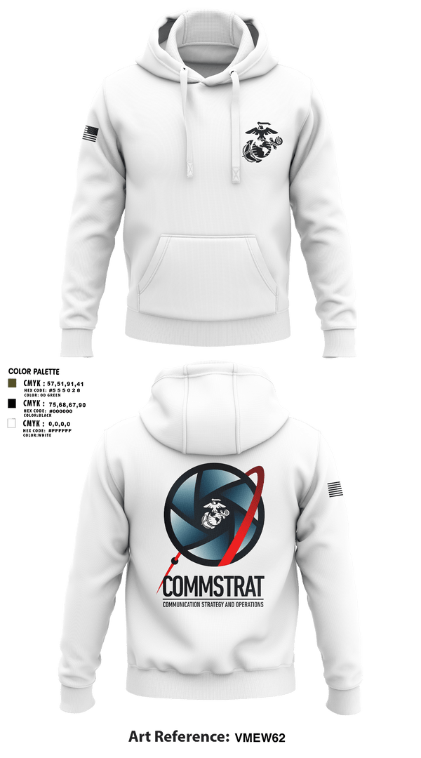 Hoodie, MCRDPI COMMSTRAT, Marines, Teamtime, Team time, sublimation, custom sports apparel, team uniforms, spirit wear, spiritwear, sports uniforms, custom shirts, team store, custom team store, fundraiser sports, apparel fundraiser