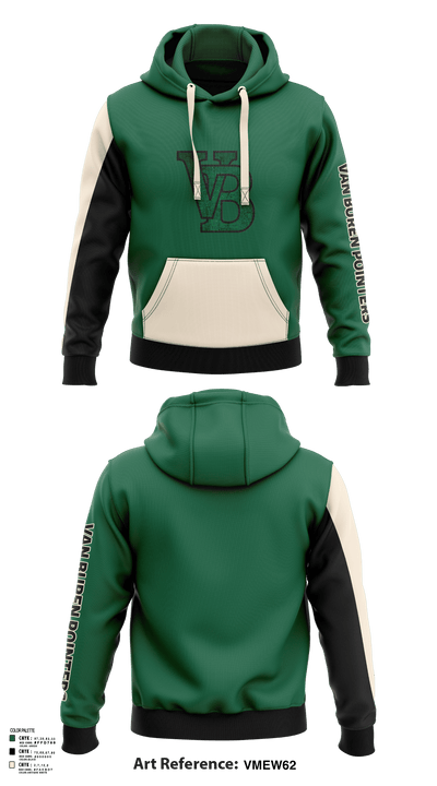 Van Buren Pointers 4133501 Hoodie - 1