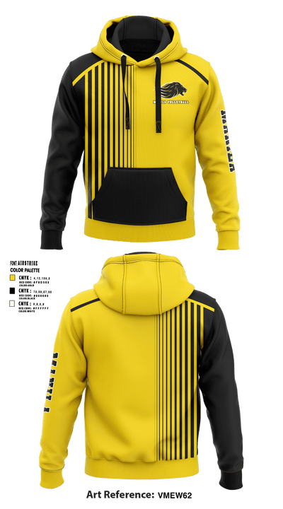 Manila Middle School Volleyball 11033273 Hoodie - 1