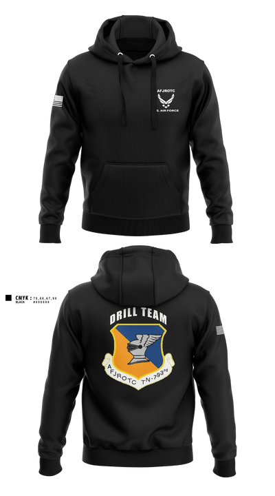 WBHS AFJROTC 46215478 Hoodie - 4