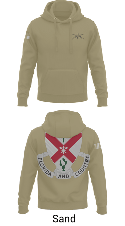 C Co 1-124 Rifle Company 57736053 Hoodie - 93