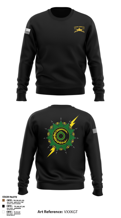 Chaos Company 10760472 Crew Neck Sweatshirt - 3