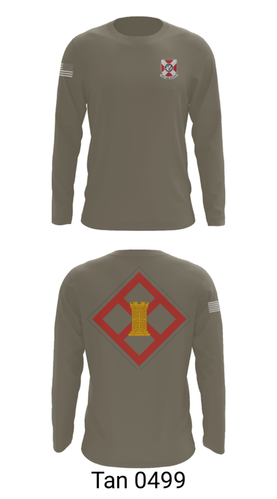 322 EN CO 78739236 Long Sleeve Performance Shirt - 66