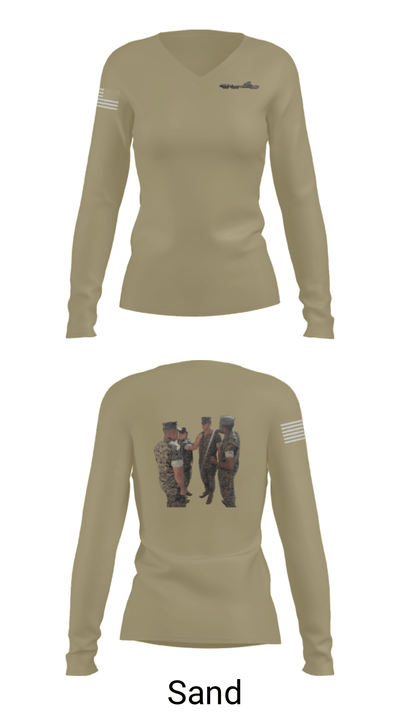 11Th MAR REG 43548544 Women's Long Sleeve V-neck Shirt - 97