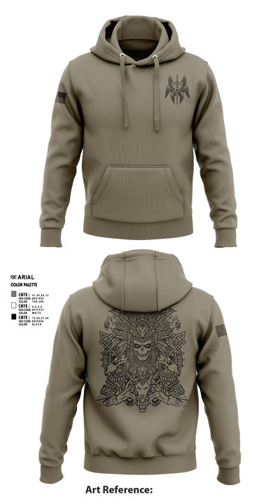Wardogs 96790208 Hoodie - 2