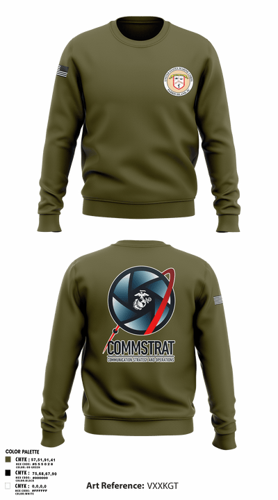 MCRDPI COMMSTRAT 84265949 Crew Neck Sweatshirt - 1