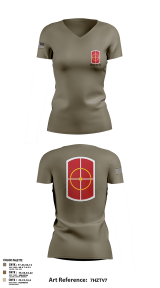 Women's Short Sleeve Vneck Shirt, 980th EN BN, Army, Teamtime, Team time, sublimation, custom sports apparel, team uniforms, spirit wear, spiritwear, sports uniforms, custom shirts, team store, custom team store, fundraiser sports, apparel fundraiser