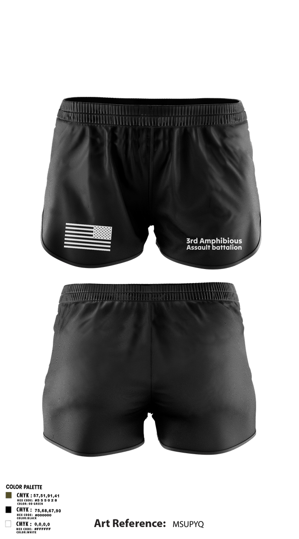 Ranger Panties, 3rd Amphibious Assault battalion, Marines, Teamtime, Team time, sublimation, custom sports apparel, team uniforms, spirit wear, spiritwear, sports uniforms, custom shirts, team store, custom team store, fundraiser sports, apparel fundraiser