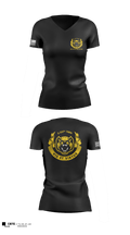 Wolverines 17219833 Women's Short Sleeve V-neck Shirt - 3