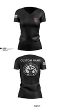 D Co 2-13th AVN REGT 27733749 Women's Short Sleeve V-neck Shirt - 5