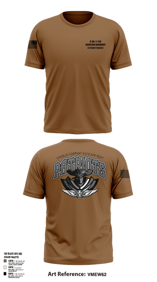 Short Sleeve Performance Shirt, C Co. 2-210 Aviation Regiment (Structures), , Teamtime, Team time, sublimation, custom sports apparel, team uniforms, spirit wear, spiritwear, sports uniforms, custom shirts, team store, custom team store, fundraiser sports, apparel fundraiser