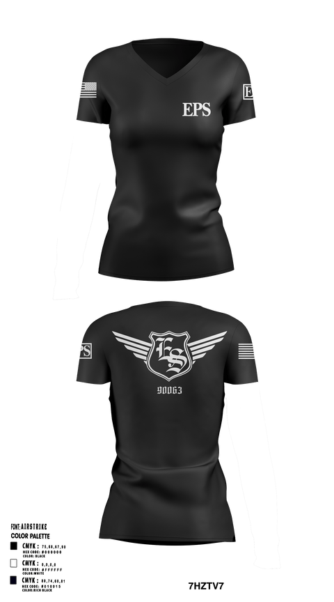 Women's Short Sleeve Vneck Shirt, EPS, , Teamtime, Team time, sublimation, custom sports apparel, team uniforms, spirit wear, spiritwear, sports uniforms, custom shirts, team store, custom team store, fundraiser sports, apparel fundraiser