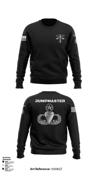 Crew Neck Sweatshirt, Army Paratroopers Brand, Army, Teamtime, Team time, sublimation, custom sports apparel, team uniforms, spirit wear, spiritwear, sports uniforms, custom shirts, team store, custom team store, fundraiser sports, apparel fundraiser