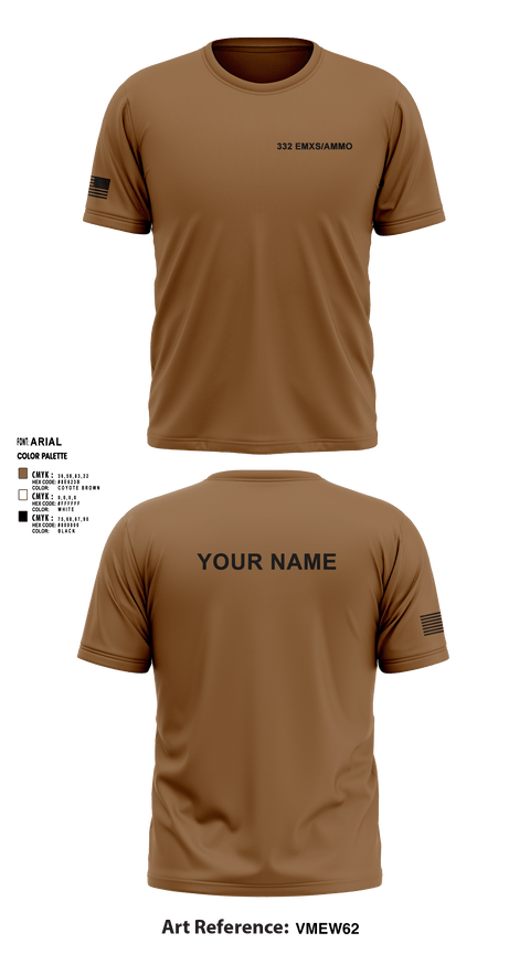 Short Sleeve Performance Shirt, 332 EMXS/AMMO, Air Force, Teamtime, Team time, sublimation, custom sports apparel, team uniforms, spirit wear, spiritwear, sports uniforms, custom shirts, team store, custom team store, fundraiser sports, apparel fundraiser