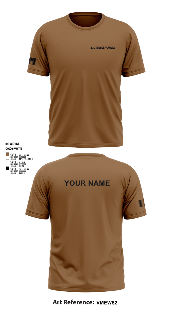 Short Sleeve Performance Shirt, 332 EMXS/AMMO, Air Force, Teamtime, Team time, sublimation, custom sports apparel, team uniforms, spirit wear, spiritwear, sports uniforms, custom shirts, team store, custom team store, fundraiser sports, apparel fundraiser