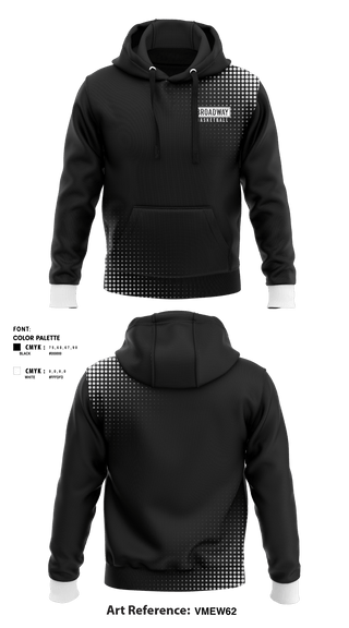 Hoodie, BROADWAY, Men's Volleyball, Teamtime, Team time, sublimation, custom sports apparel, team uniforms, spirit wear, spiritwear, sports uniforms, custom shirts, team store, custom team store, fundraiser sports, apparel fundraiser