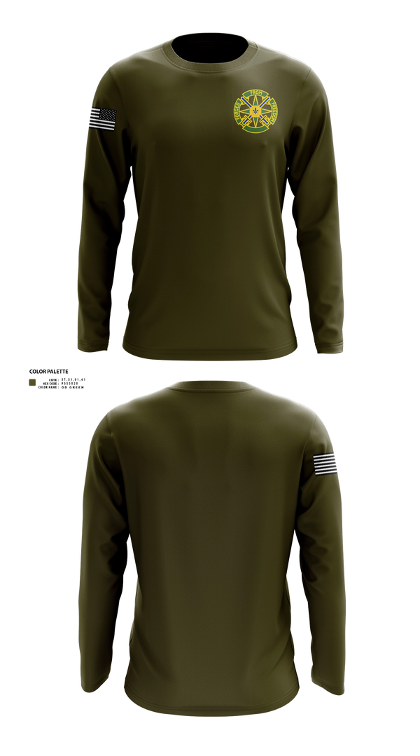 Long Sleeve Performance Shirt, 185th MP BN, , Teamtime, Team time, sublimation, custom sports apparel, team uniforms, spirit wear, spiritwear, sports uniforms, custom shirts, team store, custom team store, fundraiser sports, apparel fundraiser