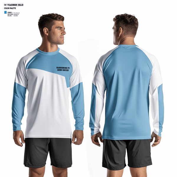 Long Sleeve Performance Shirt, Harrisburg fc, Men's Soccer, Teamtime, Team time, sublimation, custom sports apparel, team uniforms, spirit wear, spiritwear, sports uniforms, custom shirts, team store, custom team store, fundraiser sports, apparel fundraiser