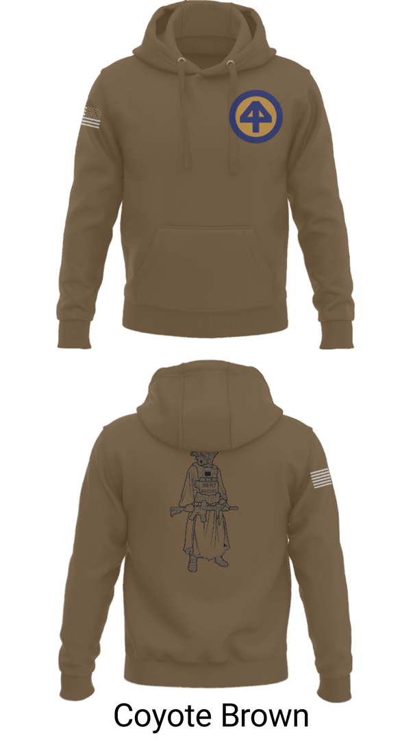 Hoodie, A Co 1/1-114thA Co 1-114th INF, Army, Teamtime, Team time, sublimation, custom sports apparel, team uniforms, spirit wear, spiritwear, sports uniforms, custom shirts, team store, custom team store, fundraiser sports, apparel fundraiser