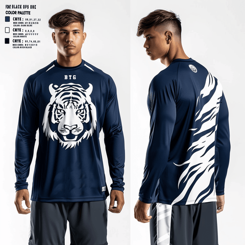 Long Sleeve Performance Shirt, BTG, Men's Basketball, Teamtime, Team time, sublimation, custom sports apparel, team uniforms, spirit wear, spiritwear, sports uniforms, custom shirts, team store, custom team store, fundraiser sports, apparel fundraiser