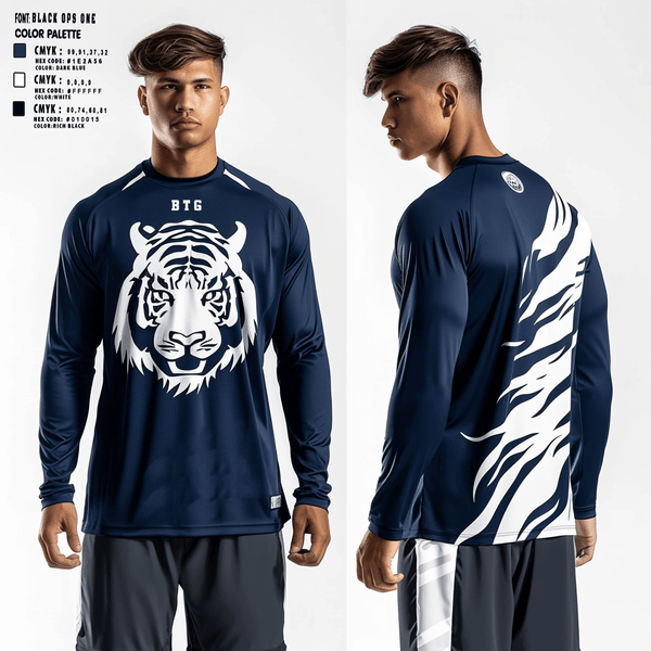 Long Sleeve Performance Shirt, BTG, Men's Basketball, Teamtime, Team time, sublimation, custom sports apparel, team uniforms, spirit wear, spiritwear, sports uniforms, custom shirts, team store, custom team store, fundraiser sports, apparel fundraiser