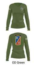 1st Det. Royal Lao Airborne 88518562 Women's Long Sleeve V-neck Shirt - 57