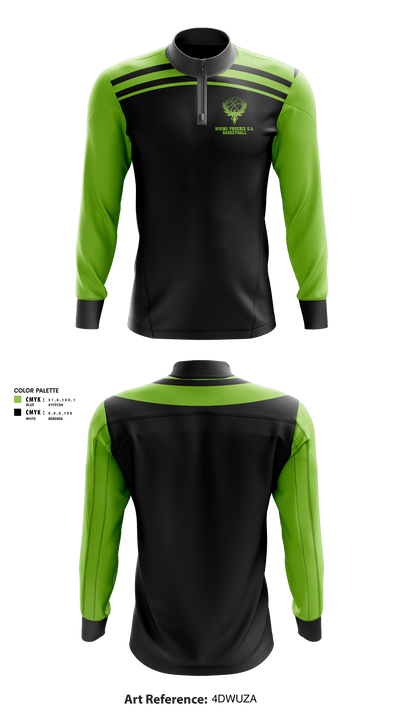 Rising Phoenix S.A. 7328004 Quarter Zip Jacket - 4