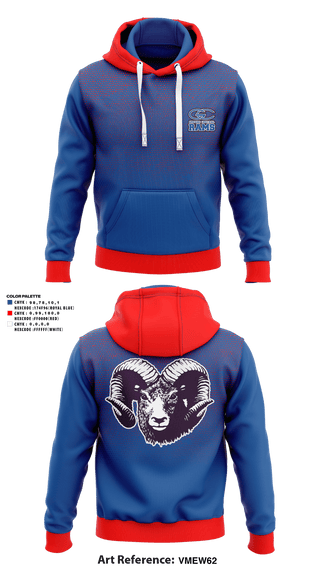 Hoodie, Greene Central Rams, Wrestling, Teamtime, Team time, sublimation, custom sports apparel, team uniforms, spirit wear, spiritwear, sports uniforms, custom shirts, team store, custom team store, fundraiser sports, apparel fundraiser