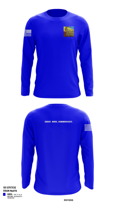 218th Maneuver brigade 66845411 Long Sleeve Performance Shirt - 2