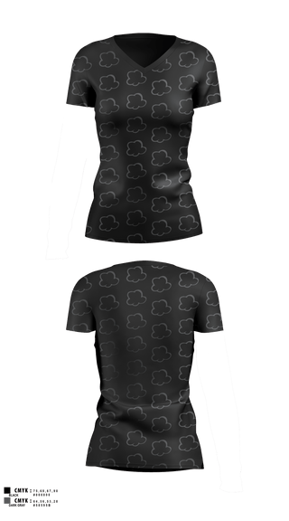 Women's Short Sleeve Vneck Shirt, Jaden’s palomitas, , Teamtime, Team time, sublimation, custom sports apparel, team uniforms, spirit wear, spiritwear, sports uniforms, custom shirts, team store, custom team store, fundraiser sports, apparel fundraiser
