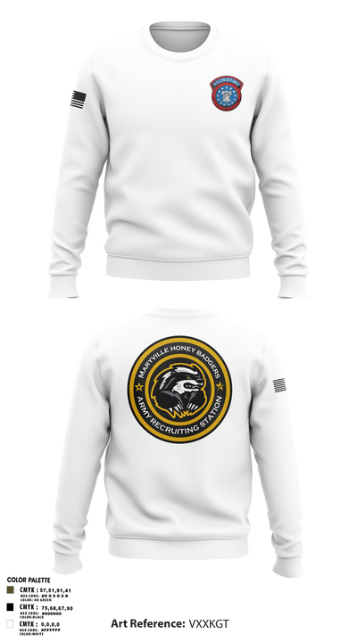 Maryville Honeybadger 60960842 Crew Neck Sweatshirt - 2