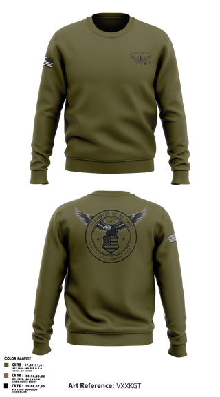 Crew Neck Sweatshirt, Southwest Metro SWAT, Police, Teamtime, Team time, sublimation, custom sports apparel, team uniforms, spirit wear, spiritwear, sports uniforms, custom shirts, team store, custom team store, fundraiser sports, apparel fundraiser