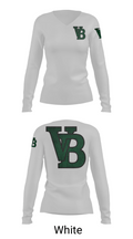 Van Buren Pointers 4133501 Women's Long Sleeve V-neck Shirt - 16