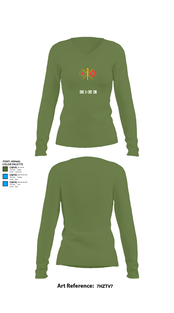 Women's Long Sleeve Vneck Shirt, S6 1-32 IN, , Teamtime, Team time, sublimation, custom sports apparel, team uniforms, spirit wear, spiritwear, sports uniforms, custom shirts, team store, custom team store, fundraiser sports, apparel fundraiser