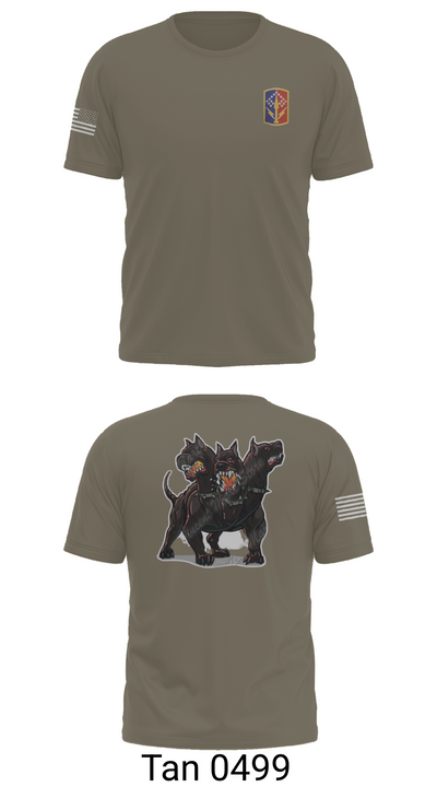 1-174th ADA RGT 76642958 Short Sleeve Performance Shirt - 72