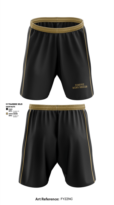 Simovic 93432300 Athletic Shorts With Pockets - 1