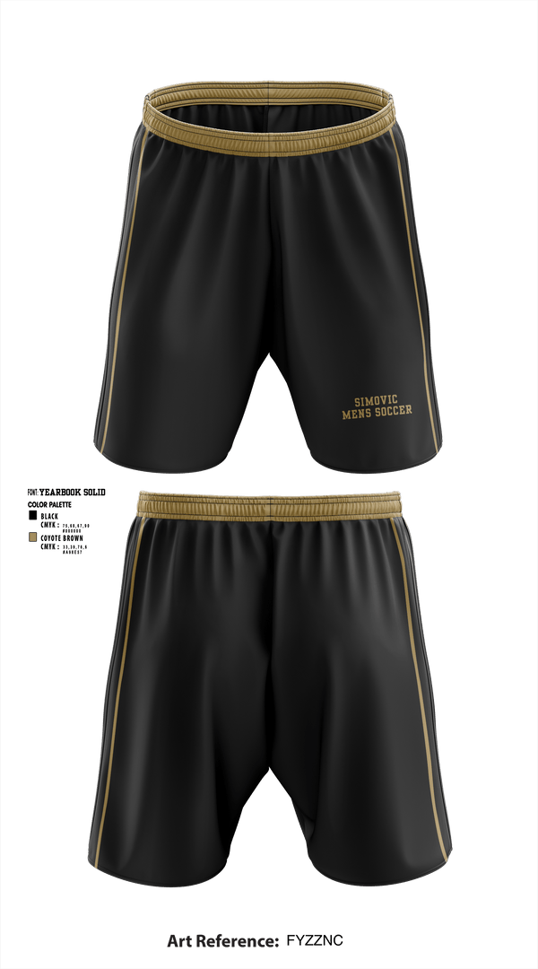 Athletic Shorts With Pockets, Simovic, Men's Soccer, Teamtime, Team time, sublimation, custom sports apparel, team uniforms, spirit wear, spiritwear, sports uniforms, custom shirts, team store, custom team store, fundraiser sports, apparel fundraiser
