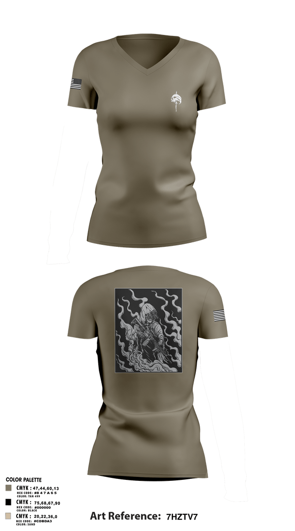 Women's Short Sleeve Vneck Shirt, The Tac Shack, Police, Teamtime, Team time, sublimation, custom sports apparel, team uniforms, spirit wear, spiritwear, sports uniforms, custom shirts, team store, custom team store, fundraiser sports, apparel fundraiser