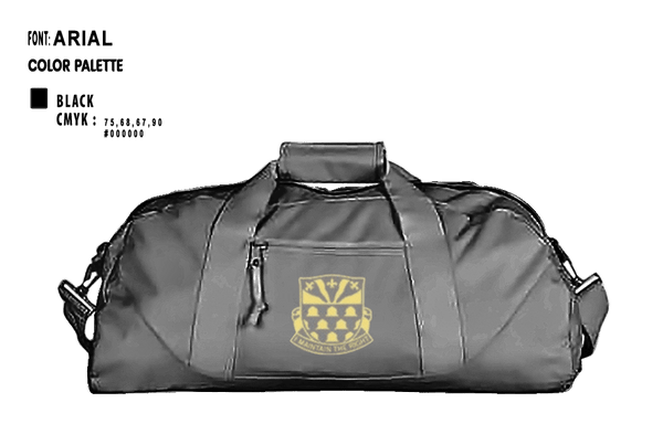 Duffle Bag, 307th Airborne Engineers Battalion, , Teamtime, Team time, sublimation, custom sports apparel, team uniforms, spirit wear, spiritwear, sports uniforms, custom shirts, team store, custom team store, fundraiser sports, apparel fundraiser