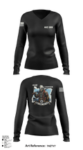 442 EUD 43184922 Women's Long Sleeve V-neck Shirt - 172 (1)