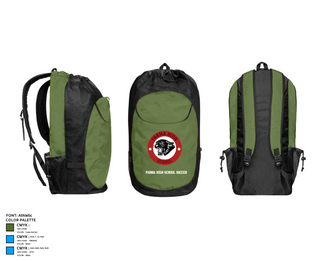 Gear Bag, Parma High School Soccer, Women's Soccer, Teamtime, Team time, sublimation, custom sports apparel, team uniforms, spirit wear, spiritwear, sports uniforms, custom shirts, team store, custom team store, fundraiser sports, apparel fundraiser