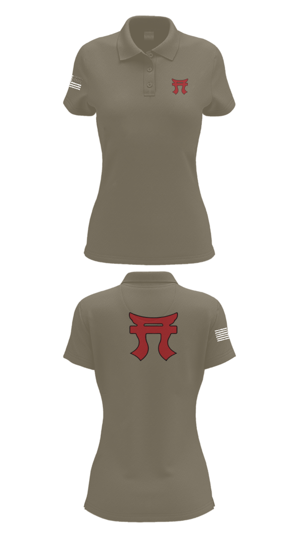 Women's Short Sleeve Performance Polo, 187th Iron Rakkasans, Army, Teamtime, Team time, sublimation, custom sports apparel, team uniforms, spirit wear, spiritwear, sports uniforms, custom shirts, team store, custom team store, fundraiser sports, apparel fundraiser
