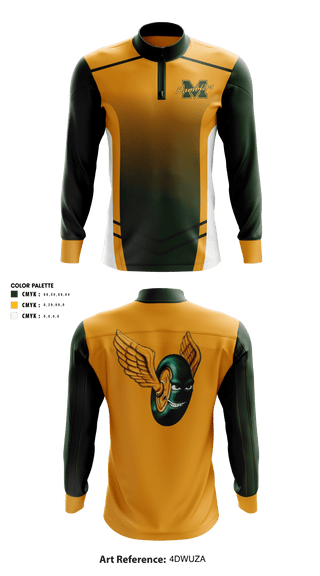 Quarter Zip Jacket, McBain High School Volleyball, Women's Volleyball, Teamtime, Team time, sublimation, custom sports apparel, team uniforms, spirit wear, spiritwear, sports uniforms, custom shirts, team store, custom team store, fundraiser sports, apparel fundraiser
