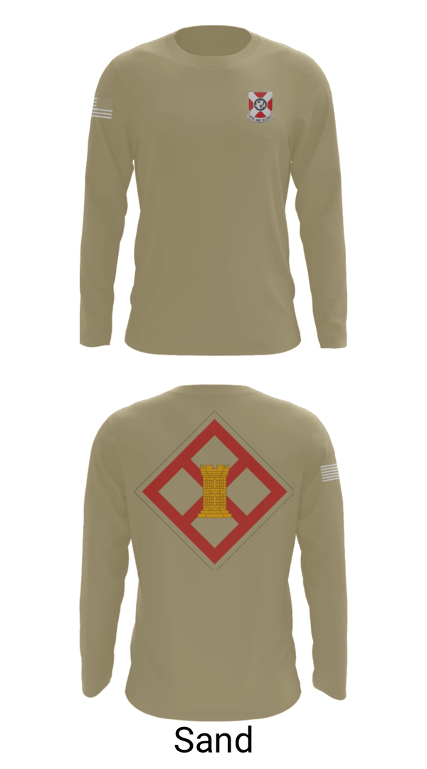 Long Sleeve Performance Shirt, 322 EN CO, Army, Teamtime, Team time, sublimation, custom sports apparel, team uniforms, spirit wear, spiritwear, sports uniforms, custom shirts, team store, custom team store, fundraiser sports, apparel fundraiser