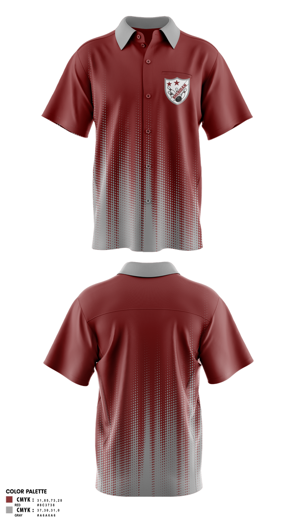 Short Sleeve Bowling Jersey, Sheridan High School Bowling, Bowling, Teamtime, Team time, sublimation, custom sports apparel, team uniforms, spirit wear, spiritwear, sports uniforms, custom shirts, team store, custom team store, fundraiser sports, apparel fundraiser