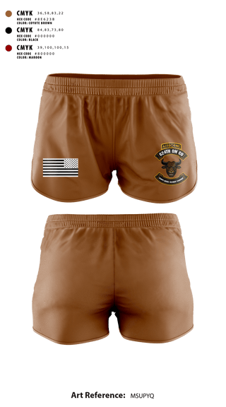 Ranger Panties, 824th QM CO (CADC-A), Army, Teamtime, Team time, sublimation, custom sports apparel, team uniforms, spirit wear, spiritwear, sports uniforms, custom shirts, team store, custom team store, fundraiser sports, apparel fundraiser